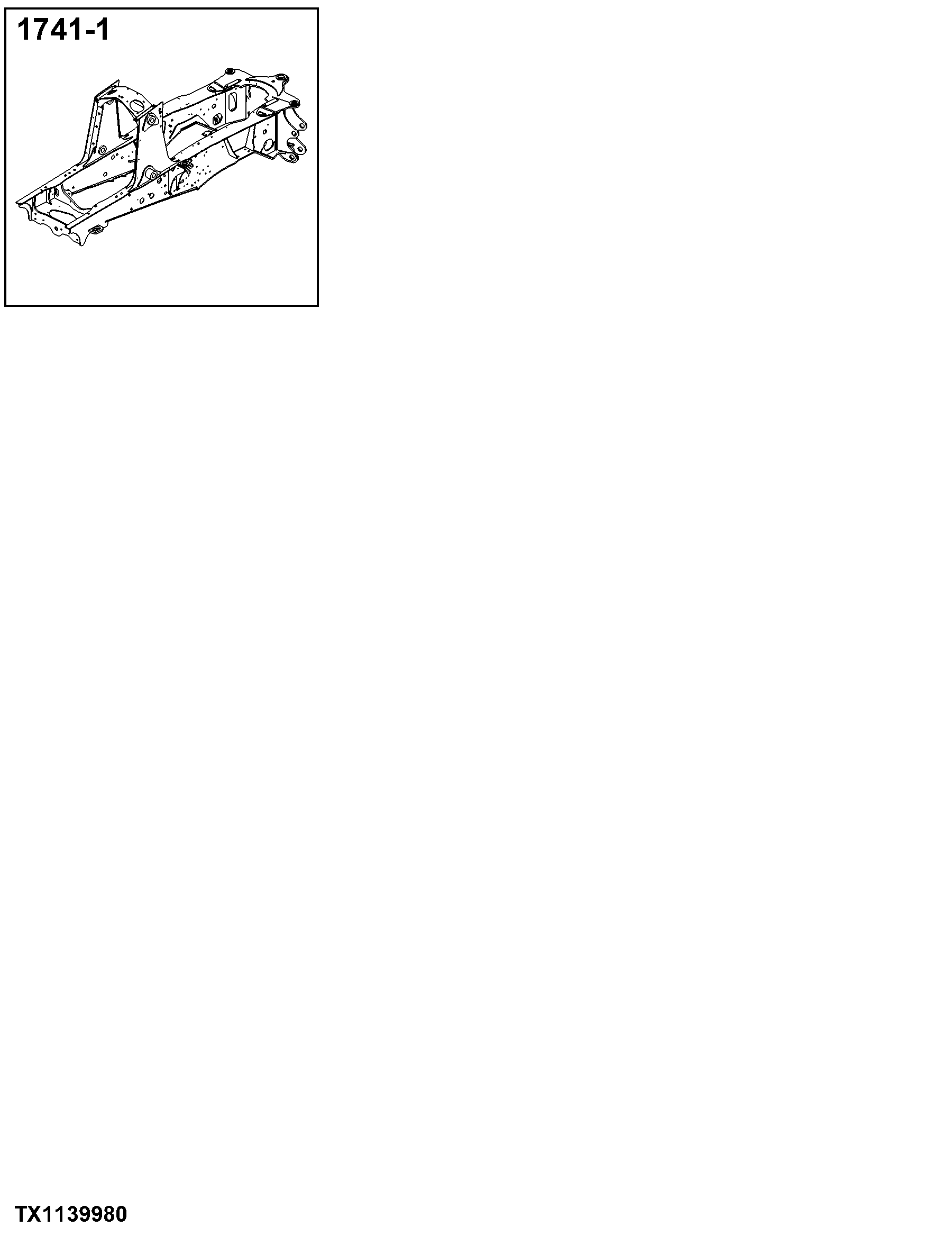 1741 Engine Or Main Frame