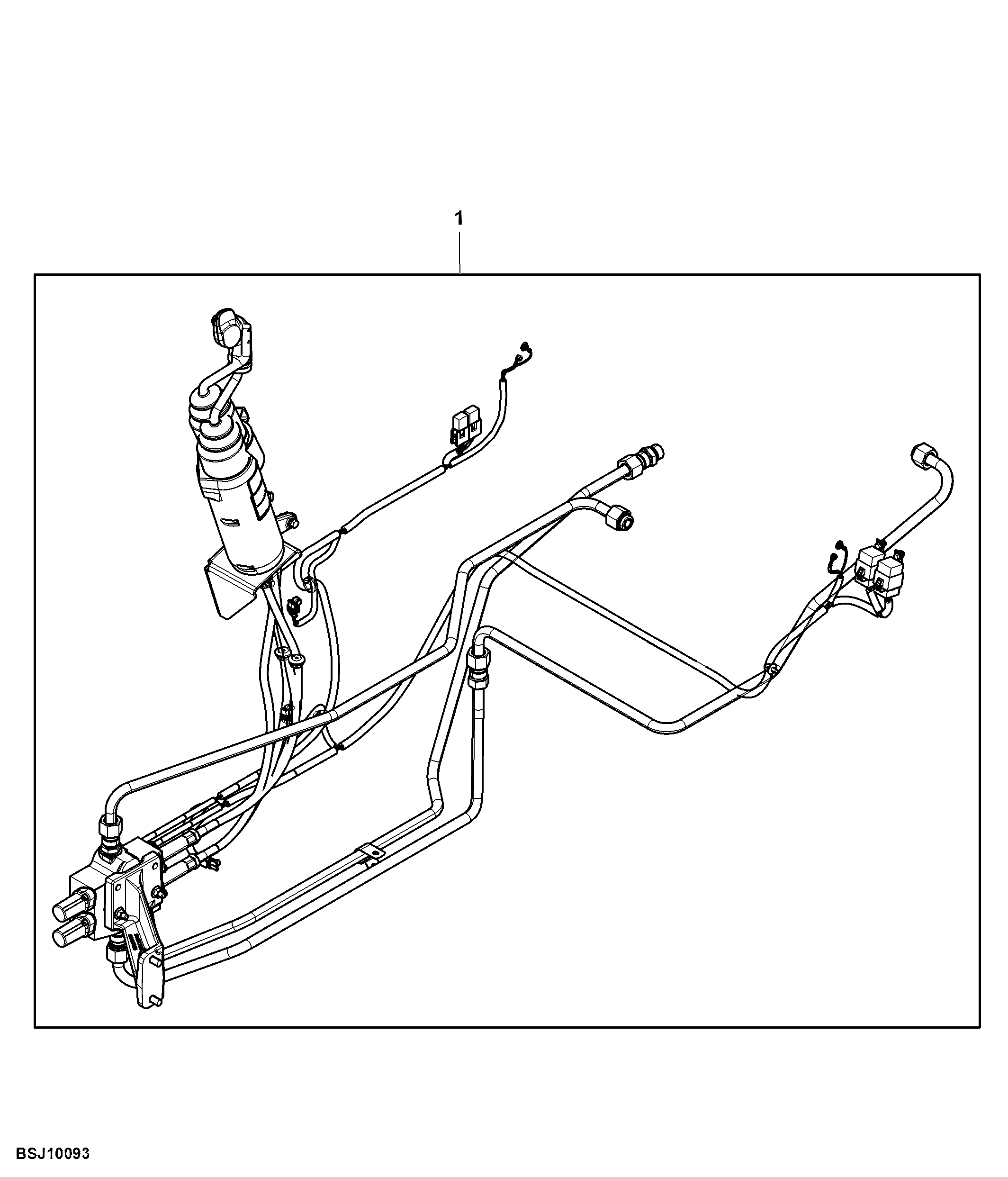 Attachment, Dual Mid-Mount SCV W/ Multifunctional Control Handle