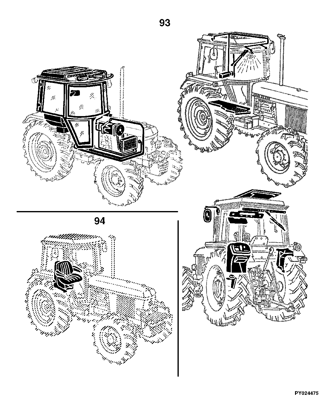 2650, 2650N, 2850 Tractors (Synchro-Transmission)(Europe Edition)