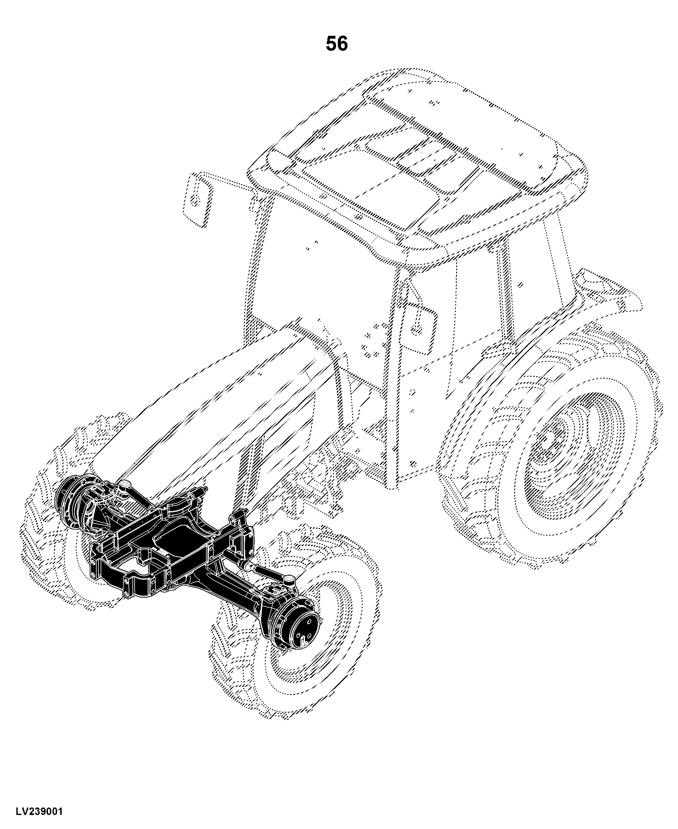 5085E Tractor (Engine: 4045HLV71, Final Tier 4)(North America Edition)