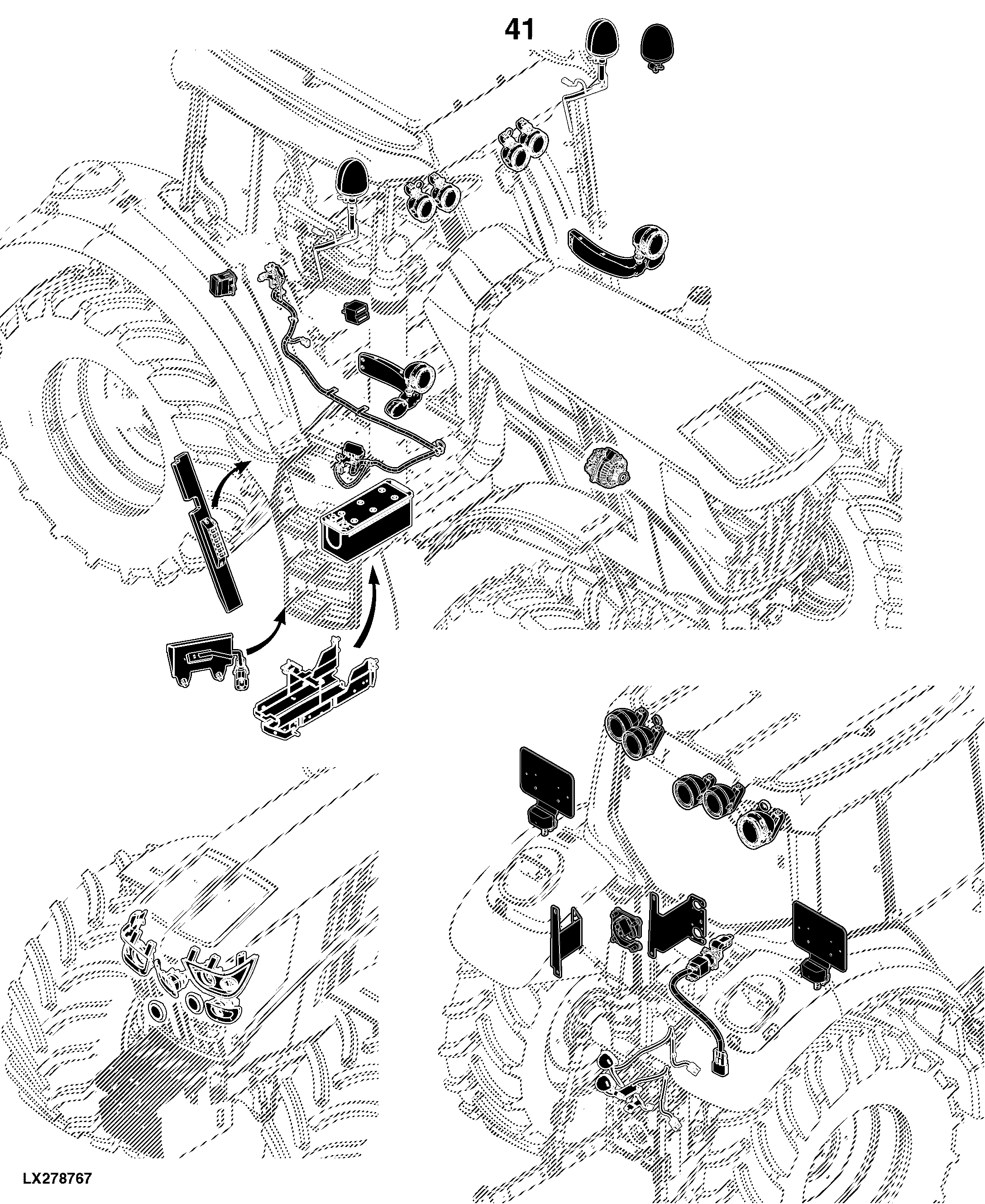6170M Tractor (Europe Edition, Engine SN: 6068GXXXXXX)(Tier 2)(S.N. -860503)