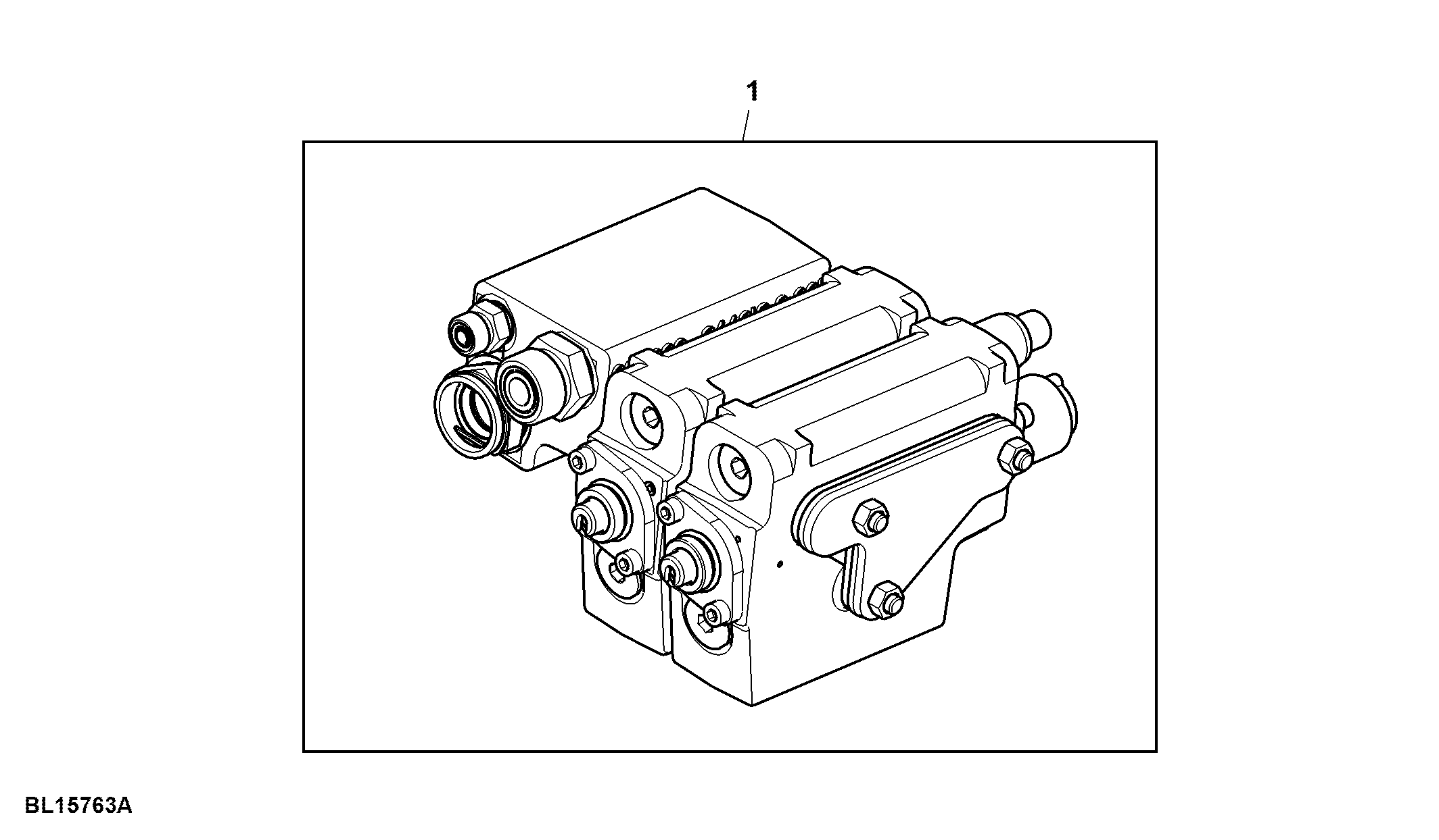 Attachment, Mechanical Midstack SCV, W/ 2 Functions