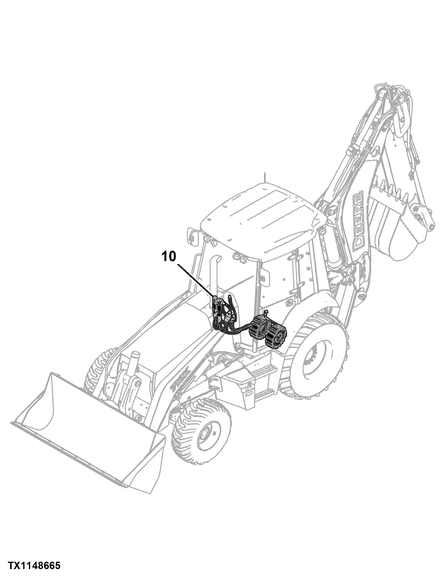 710K Backhoe Loader (Engine 6068HT079)(PIN: 1T0710KX_ _E219607- )