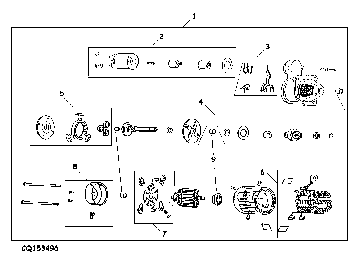 MOTOR DE ARRANQUE (COMPONENTES - PRESTOLITE