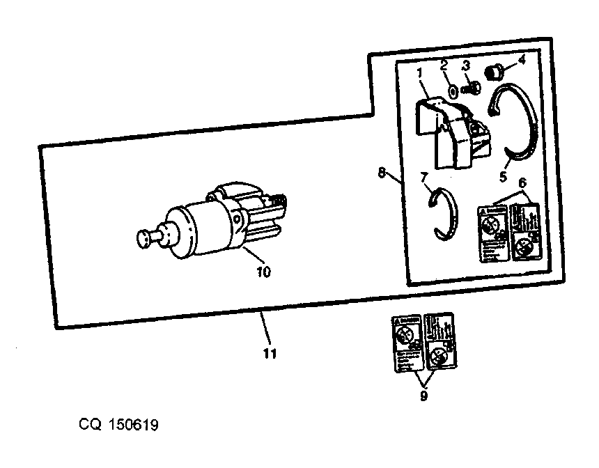 COMPONENTES PARA MOTOR DE ARRANQUE - MOTOR 7.6L