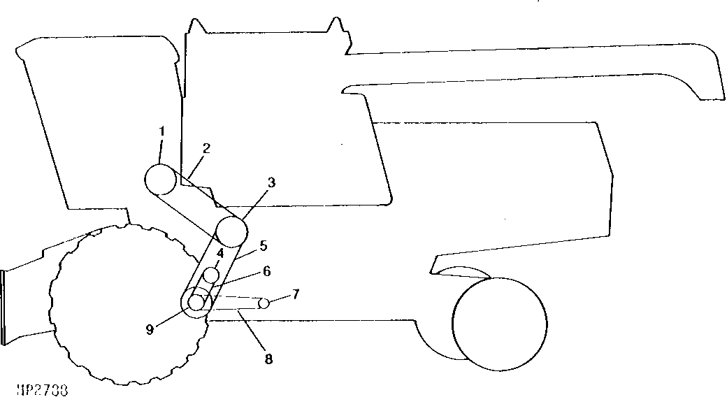 HYDROSTATIC GROUND AND LEVELING SYSTEM DRIVE BELTS AND SHEAVES