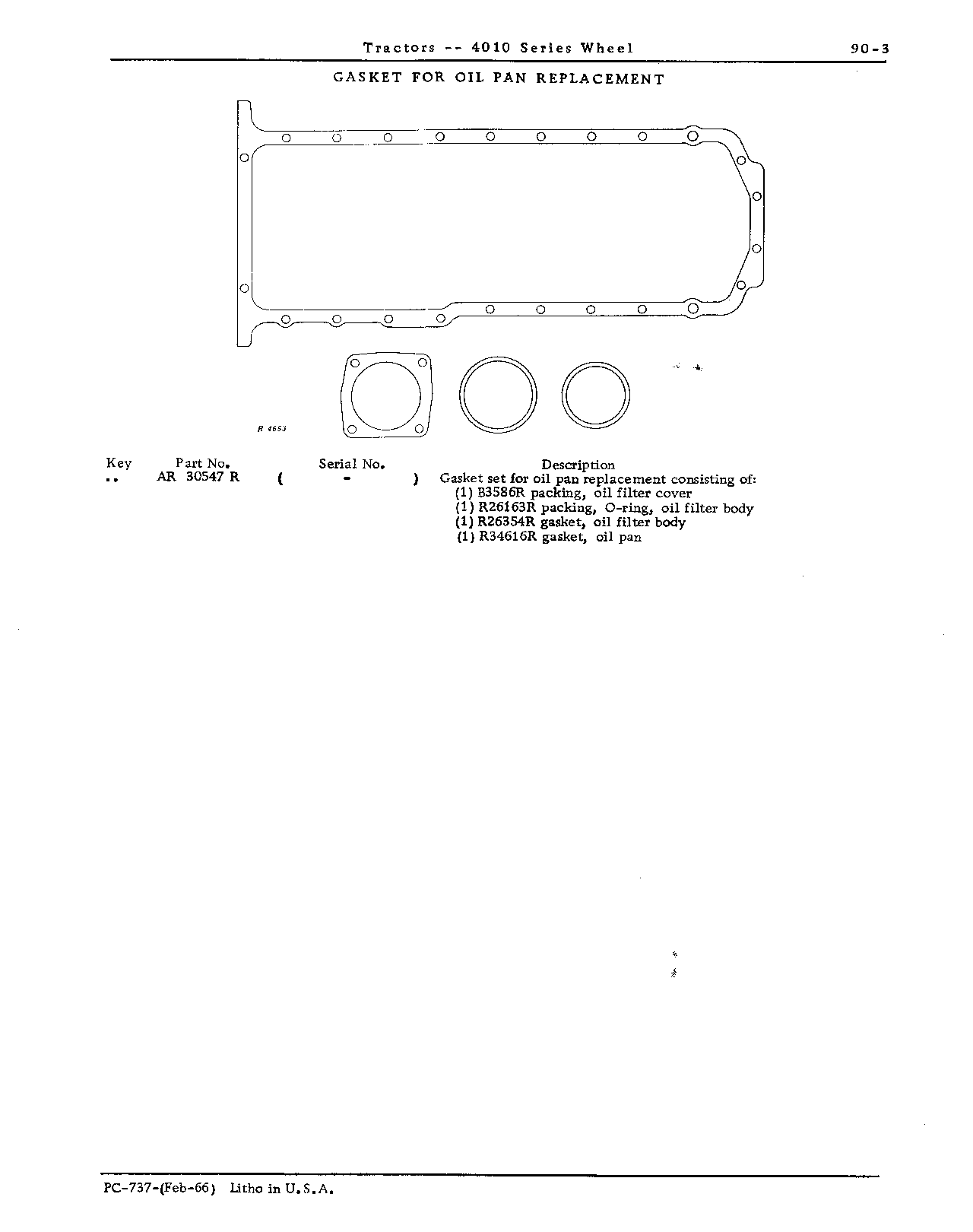 Gasket sets (Continued)