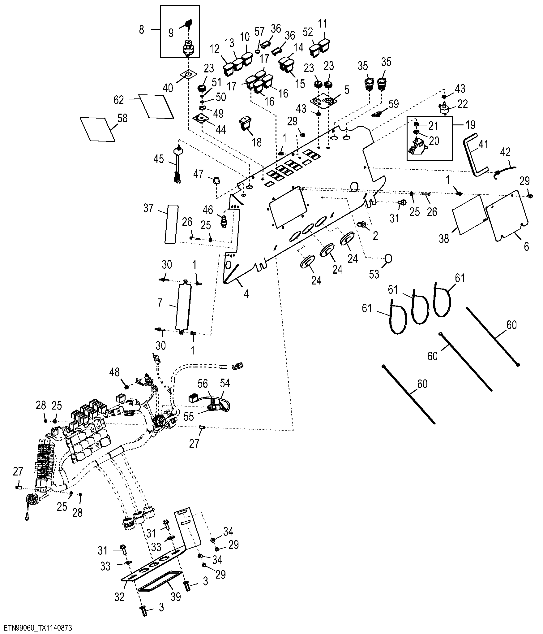 Console Controls / Switches, Mobile Hydraulics