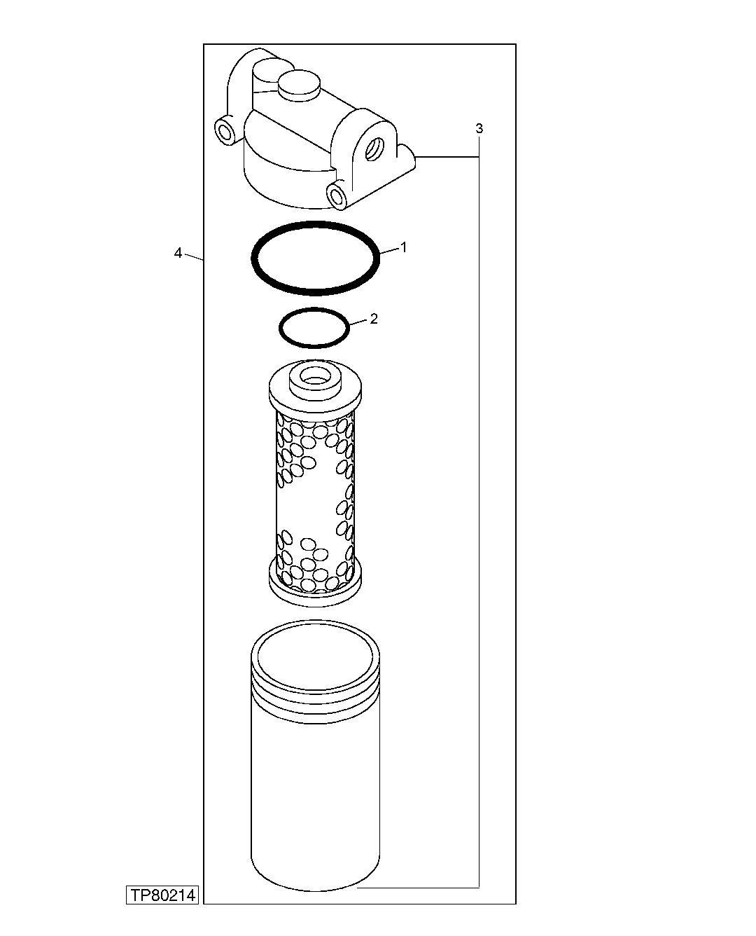 POWERSHIFT TRANSMISSION OIL FILTER (000637 - )