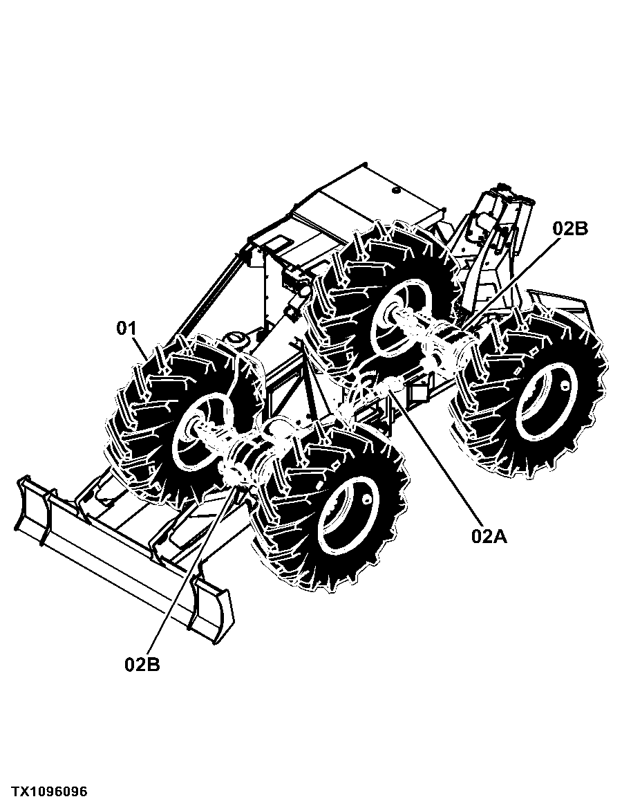 540GIII Cable Skidder (PIN: 1DW540GX_ _C630436 - C666892)