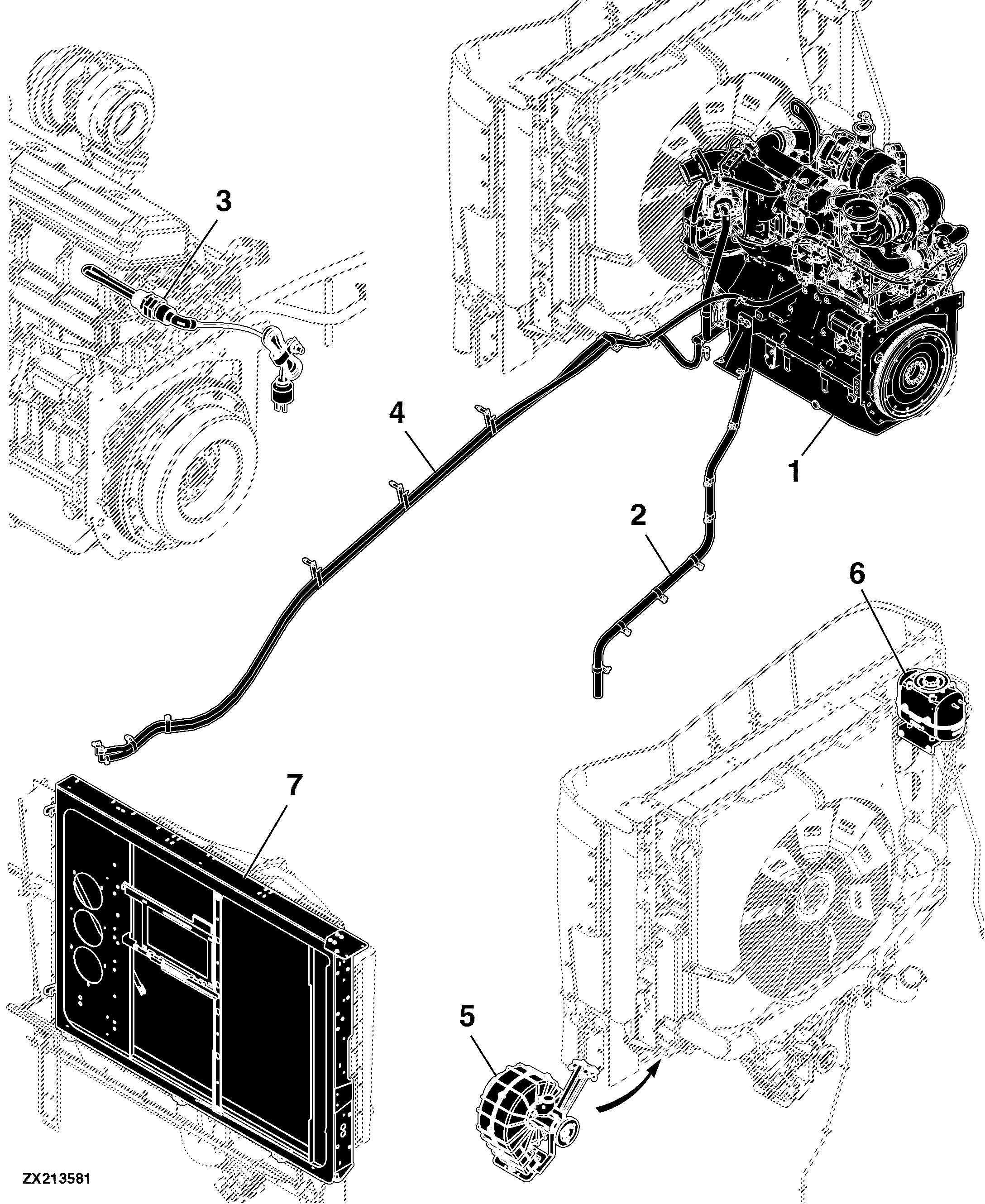 30 Engine Auxiliaries, Tank, Air System S685 - For Engine 6135HH003 - MY15
