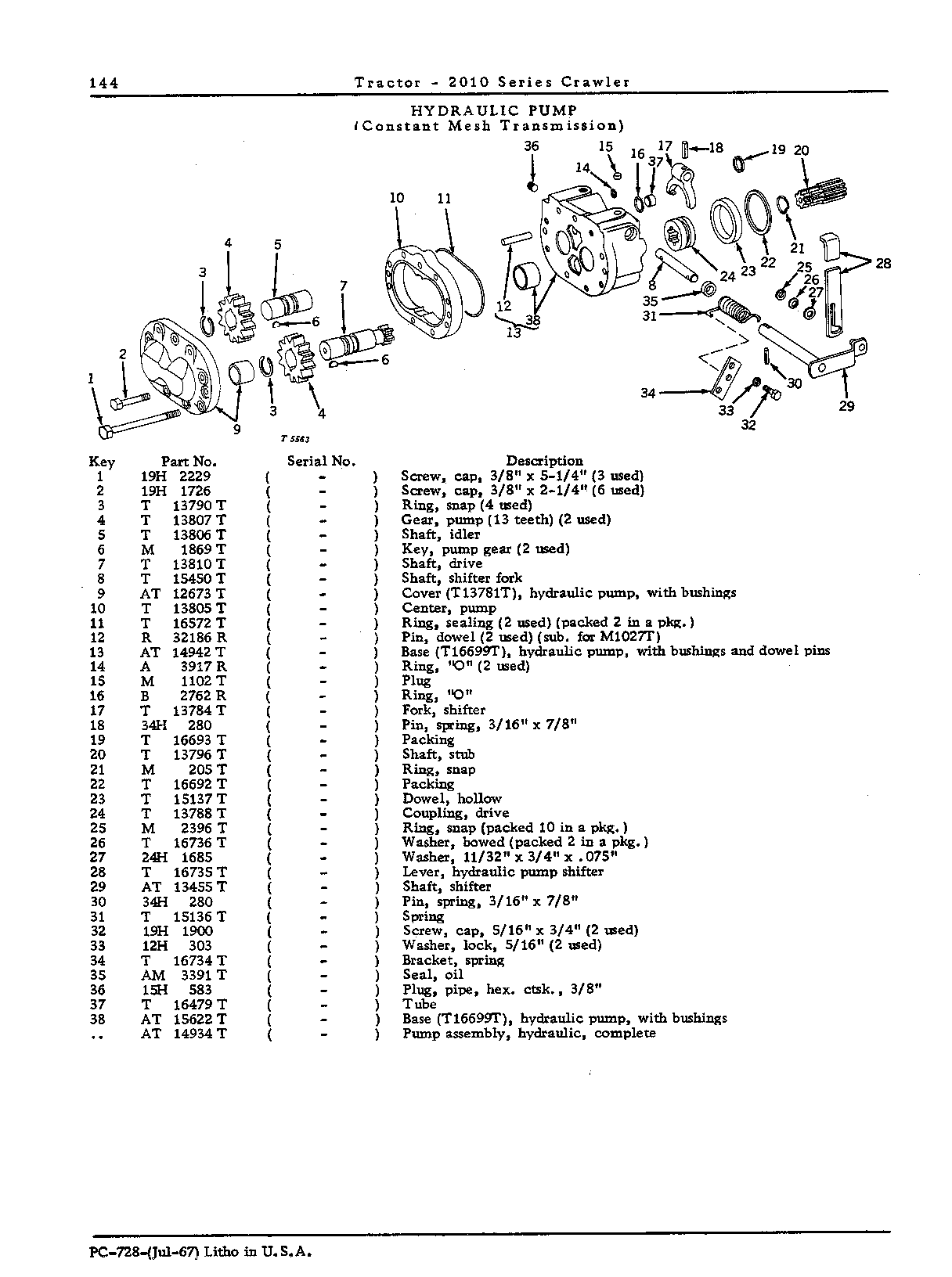 Hydraulic pump
