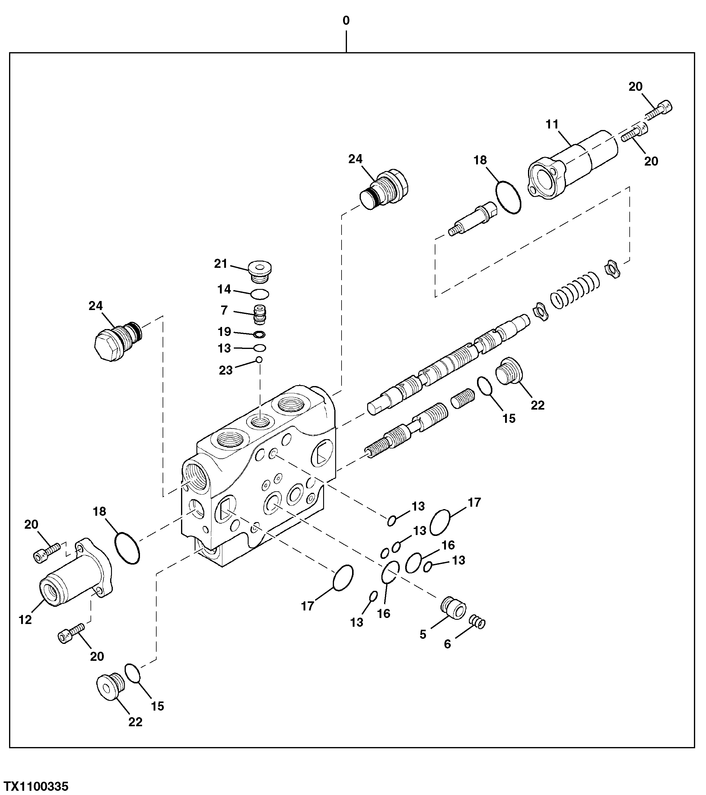 Auxiliary Section (2), Control Valve (Power Angle Blade)
