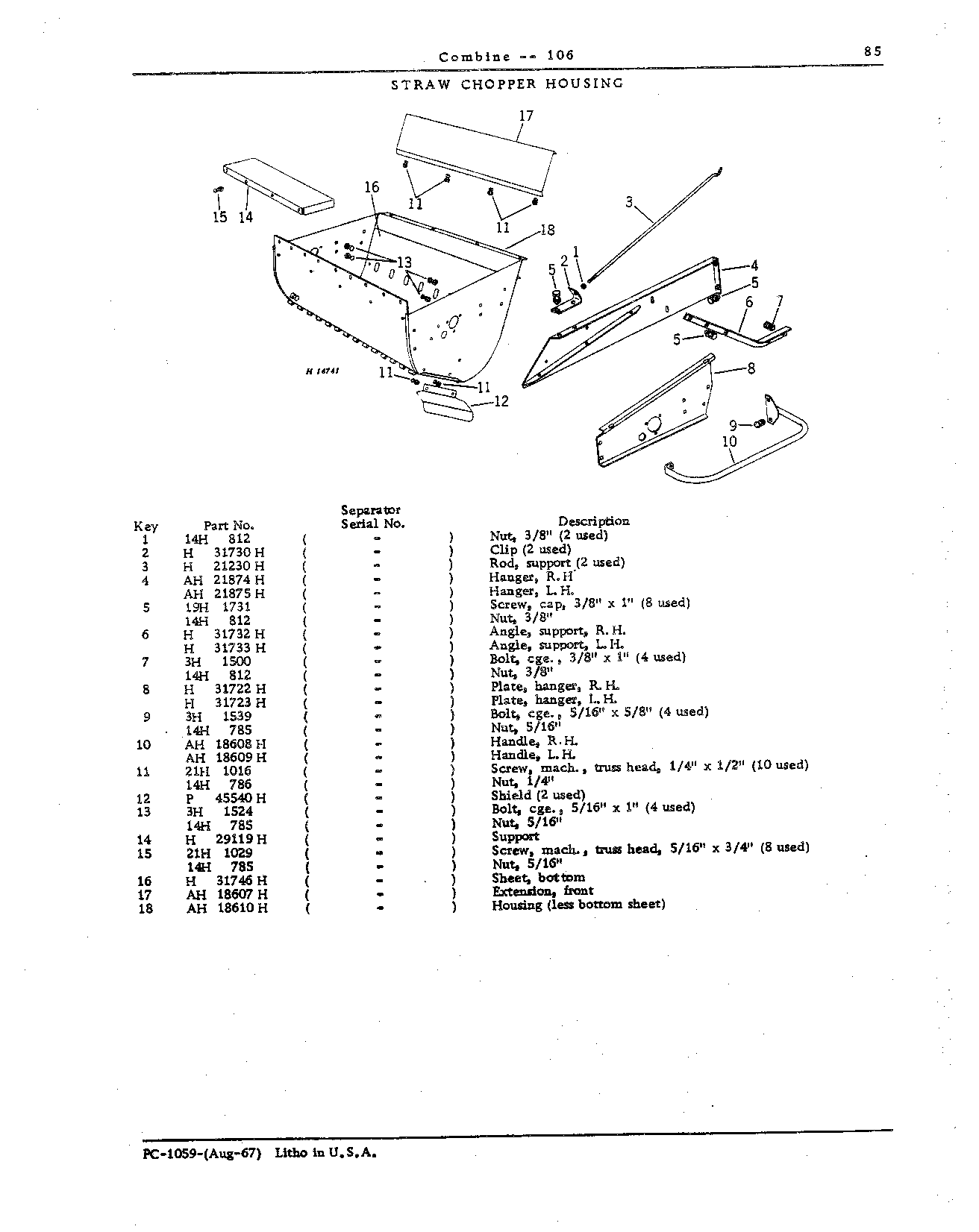 Straw Spreader and Straw Chopper (Continued)