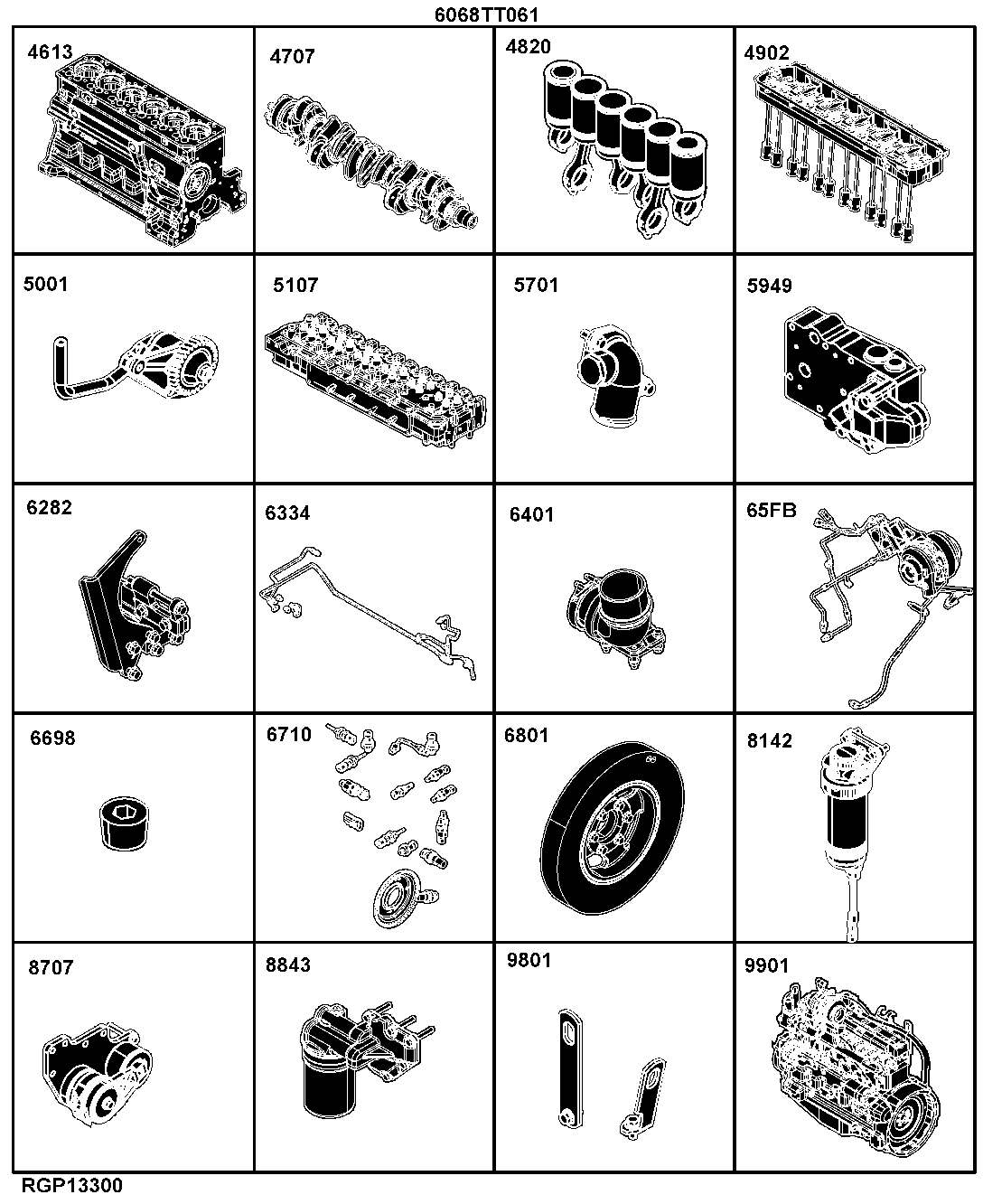 04B Engine 6068TT061-RE528507