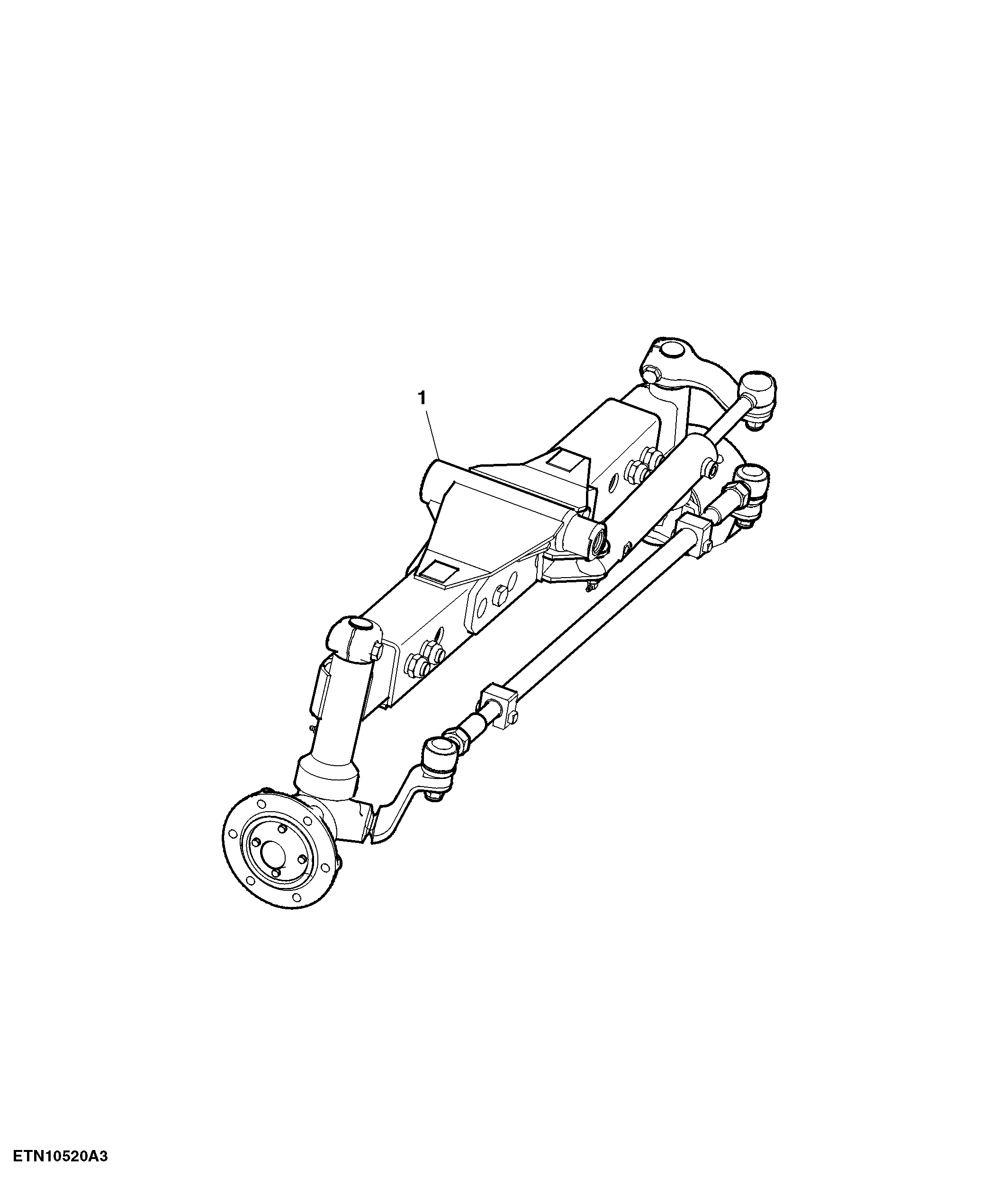 Adjustable Front Axle, DANA