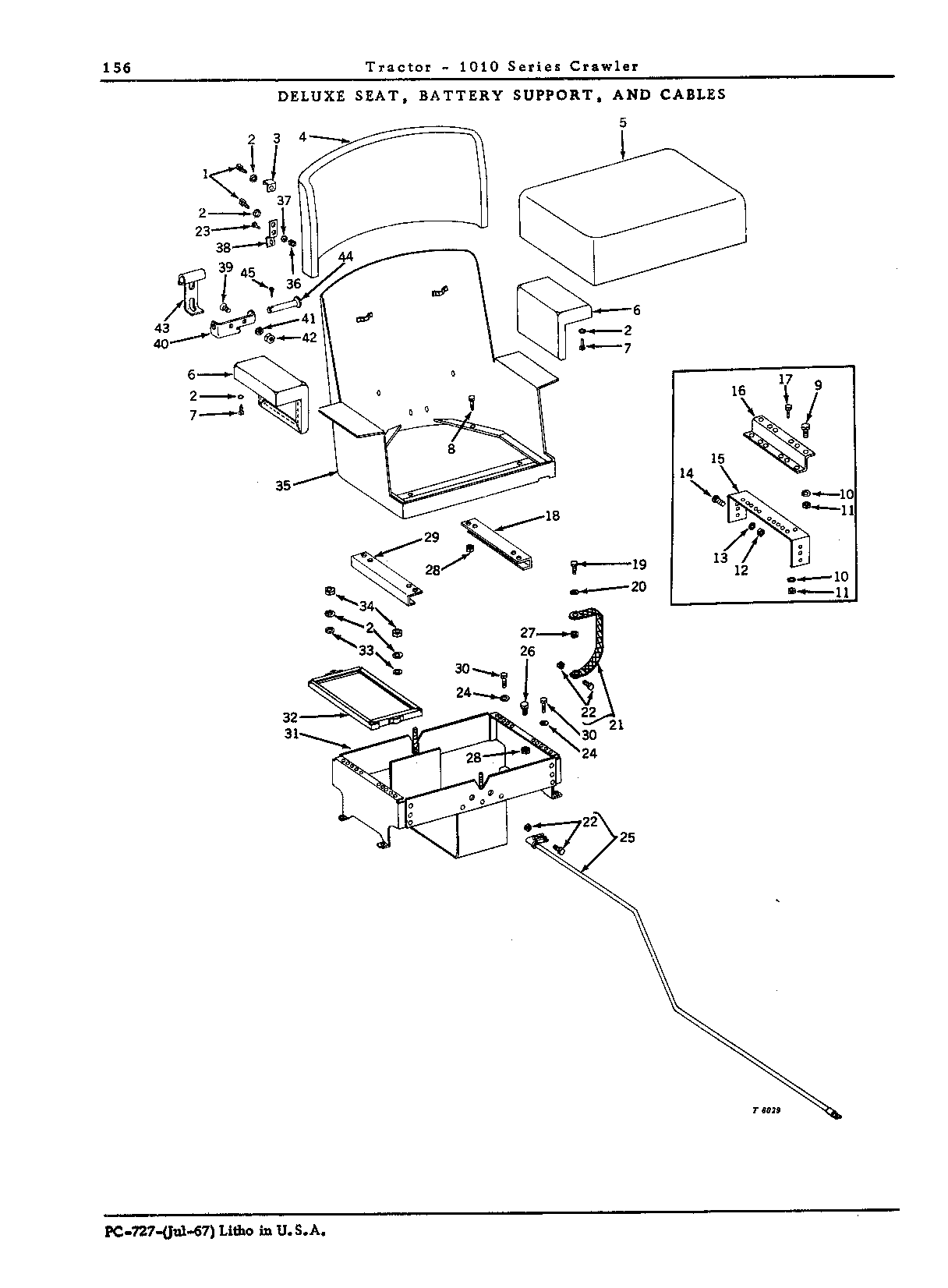 Arm cushion, seat