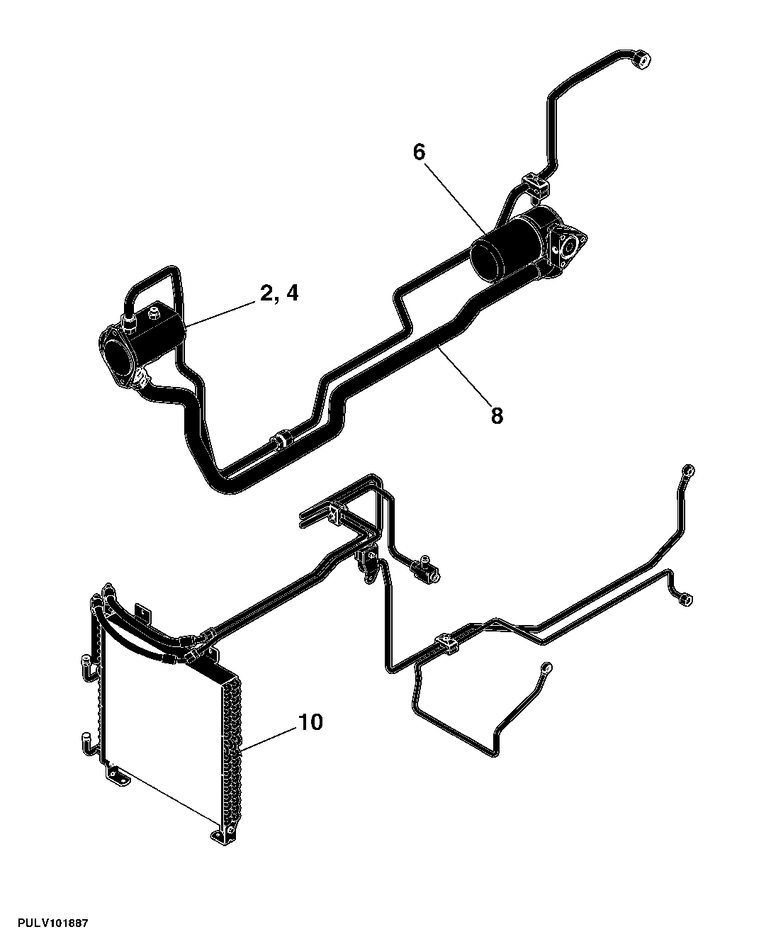 700 HYDRAULIC COMPONENTS AND LINES