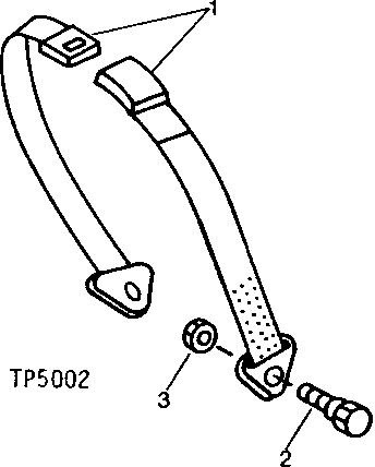 SEAT BELT (76 MM (3 IN.) WIDE)
