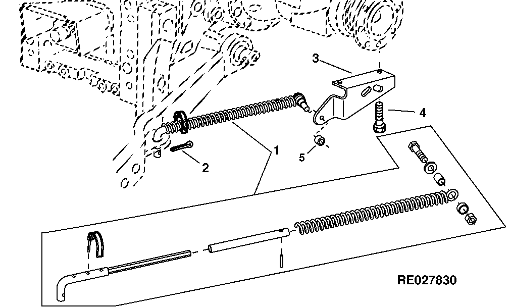 RIGHT-HAND STABILIZER BAR (EUROPEAN VERSION)