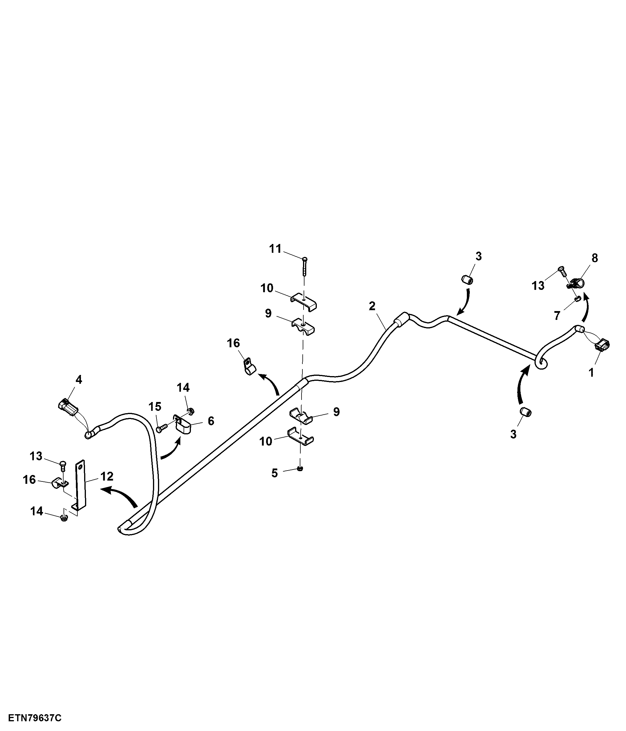 Wheel Angle Sensor (With AutoTrac™ Integrated)