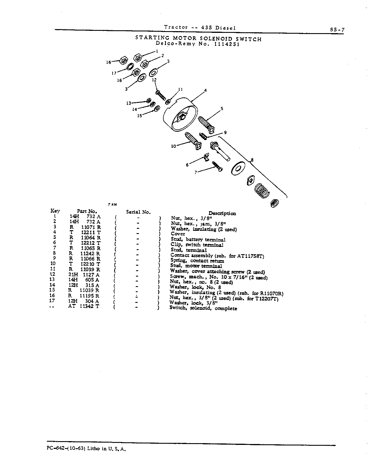 Solenoid switch