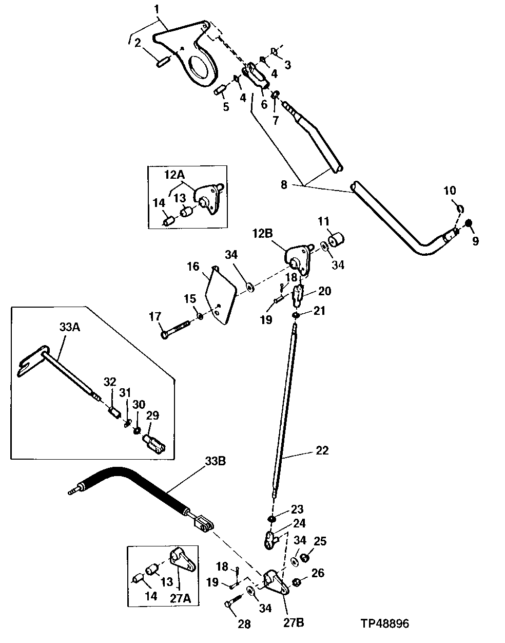 Bucket Leveling and Return-to-Dig Linkage (801200 - )