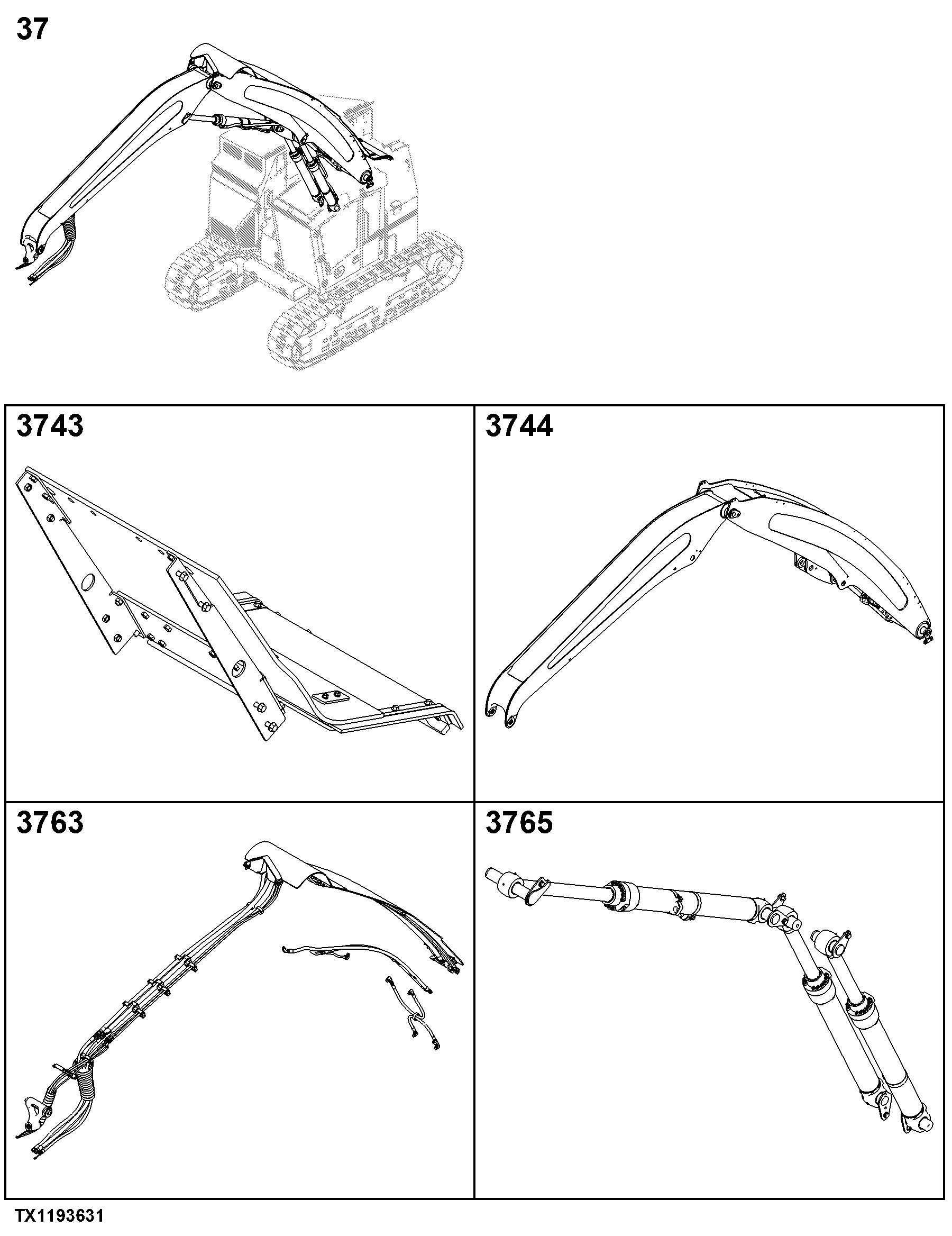 37 Arch or Boom or Cranes