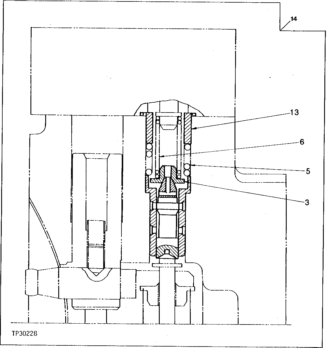MAIN PUMP REGULATOR CONTROL VALVE