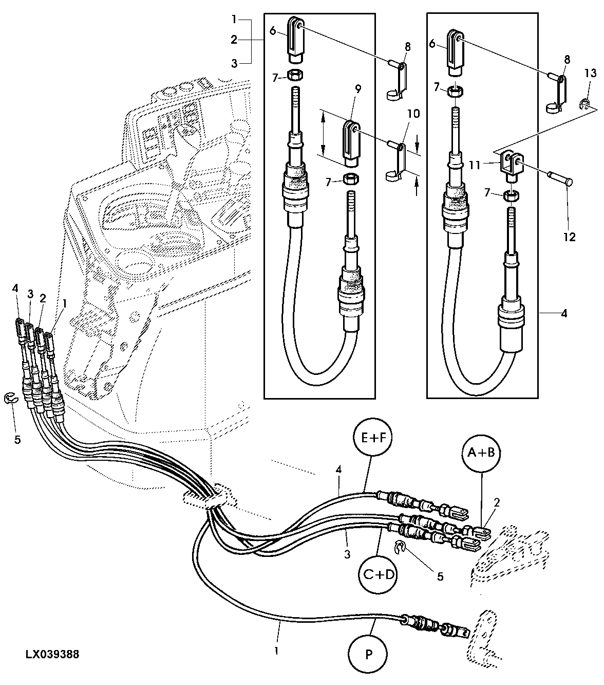 Bowden Cables For Range Shift And Parking Lock (PowrQuad™ Plus)