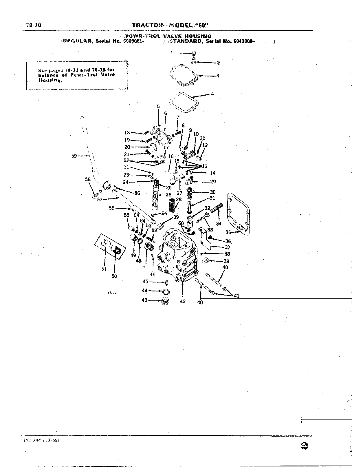 Section 70-Hydraulic Mechanism (Continued)