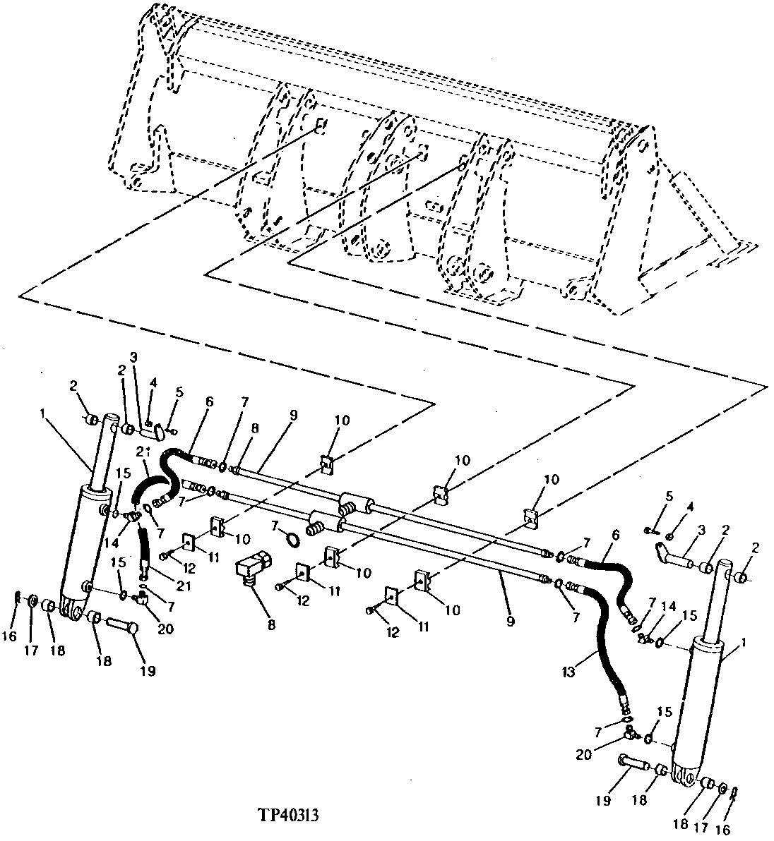 Third Function Hydraulics, (Multi-Purpose Bucket), (Gannon)
