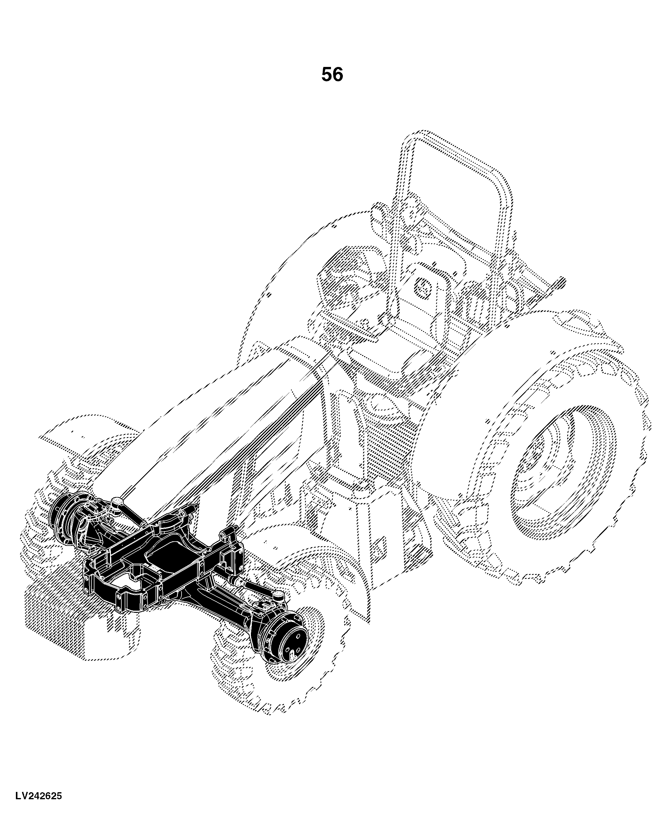 5100ML Tractor (Engine 4045HLV72, Final Tier 4)(North American Edition)