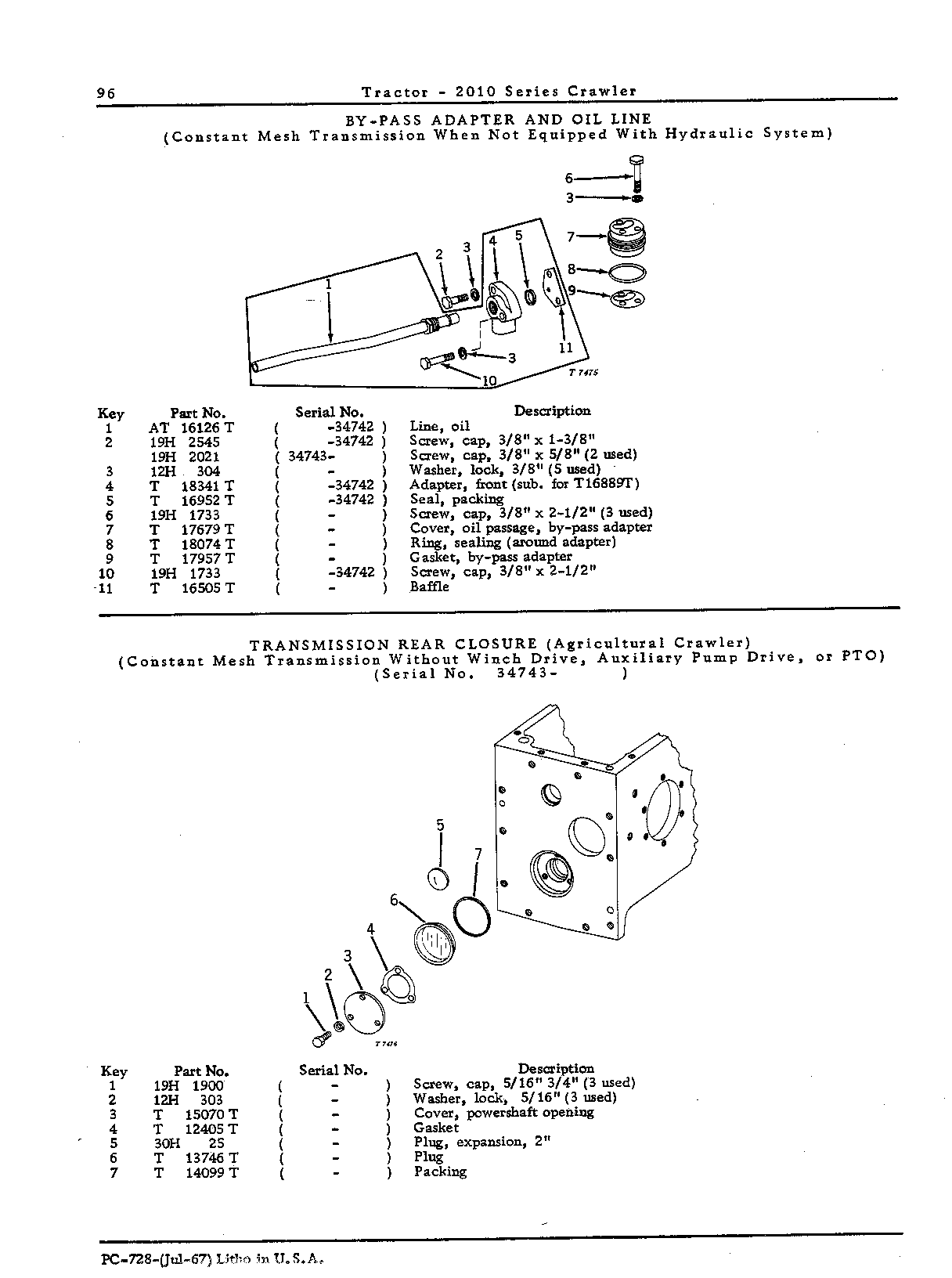 By-pass, adapter