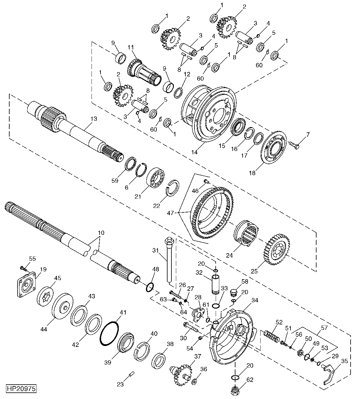 Multi Speed Reverser Gear Box (High Torque ) (730101 - )