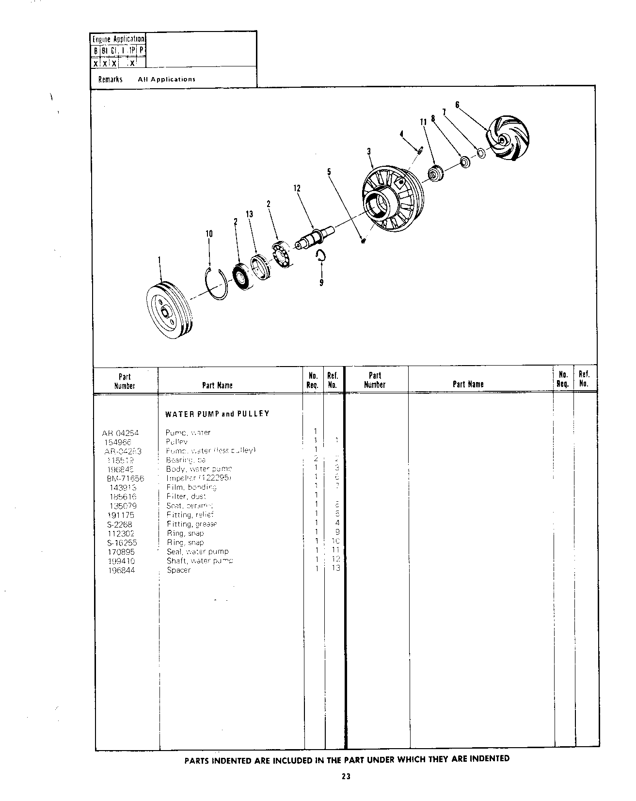 Section 20 - Cummins Engine Water Pump