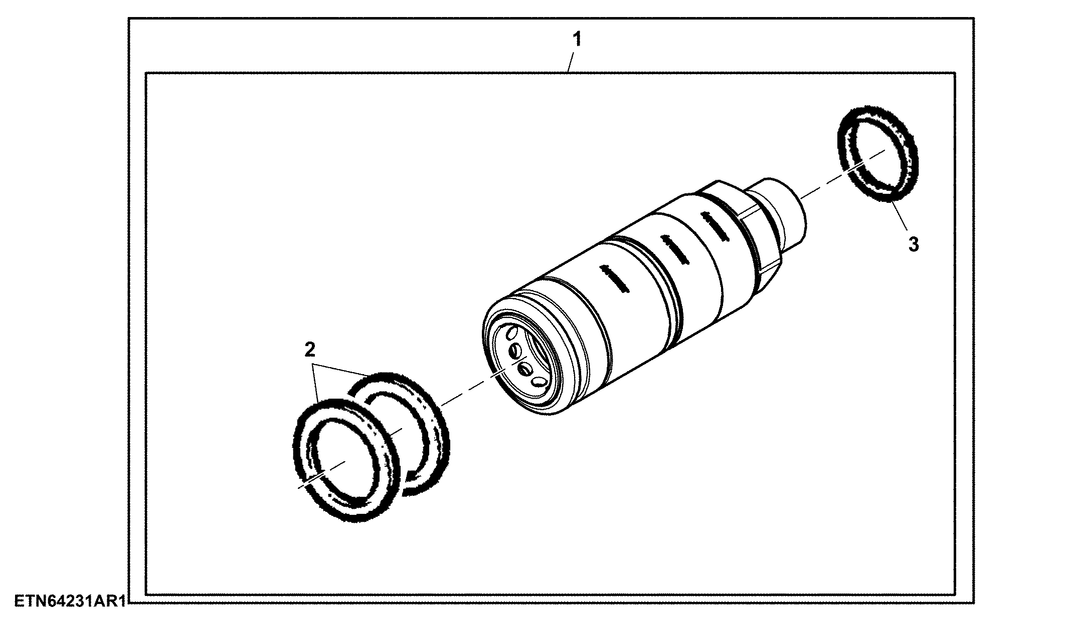 Quick Disconnect Coupler, Standard, Position II