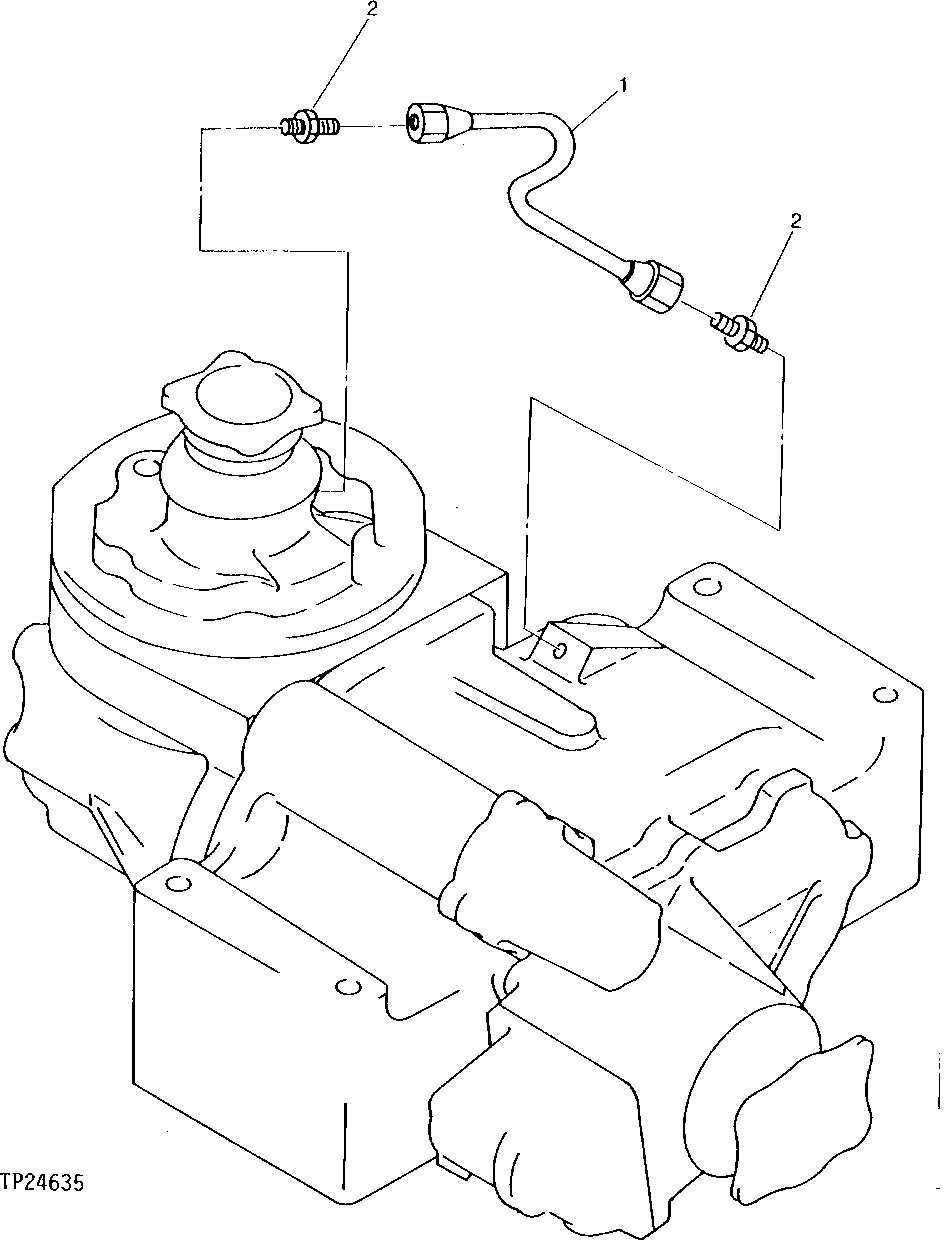TRANSMISSION LUBRICATION LINE