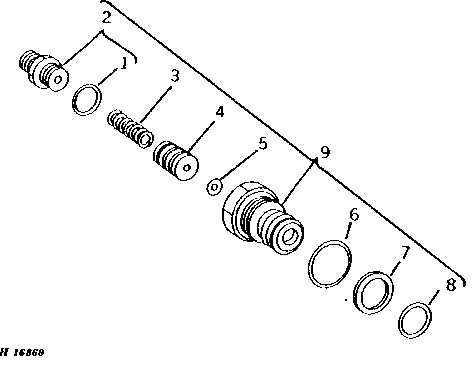 FLOW CONTROL PLUG (AUTOMATIC HEADER HEIGHT CONTROL)