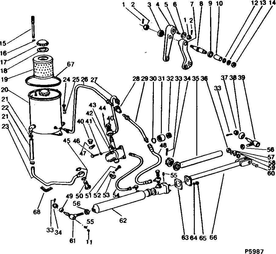 Hydraulic Assisted Steering and Attaching Parts