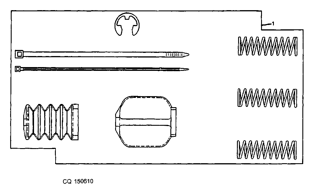 KIT DE REPARO DO SOLENOIDE - MOTOR 7.6L