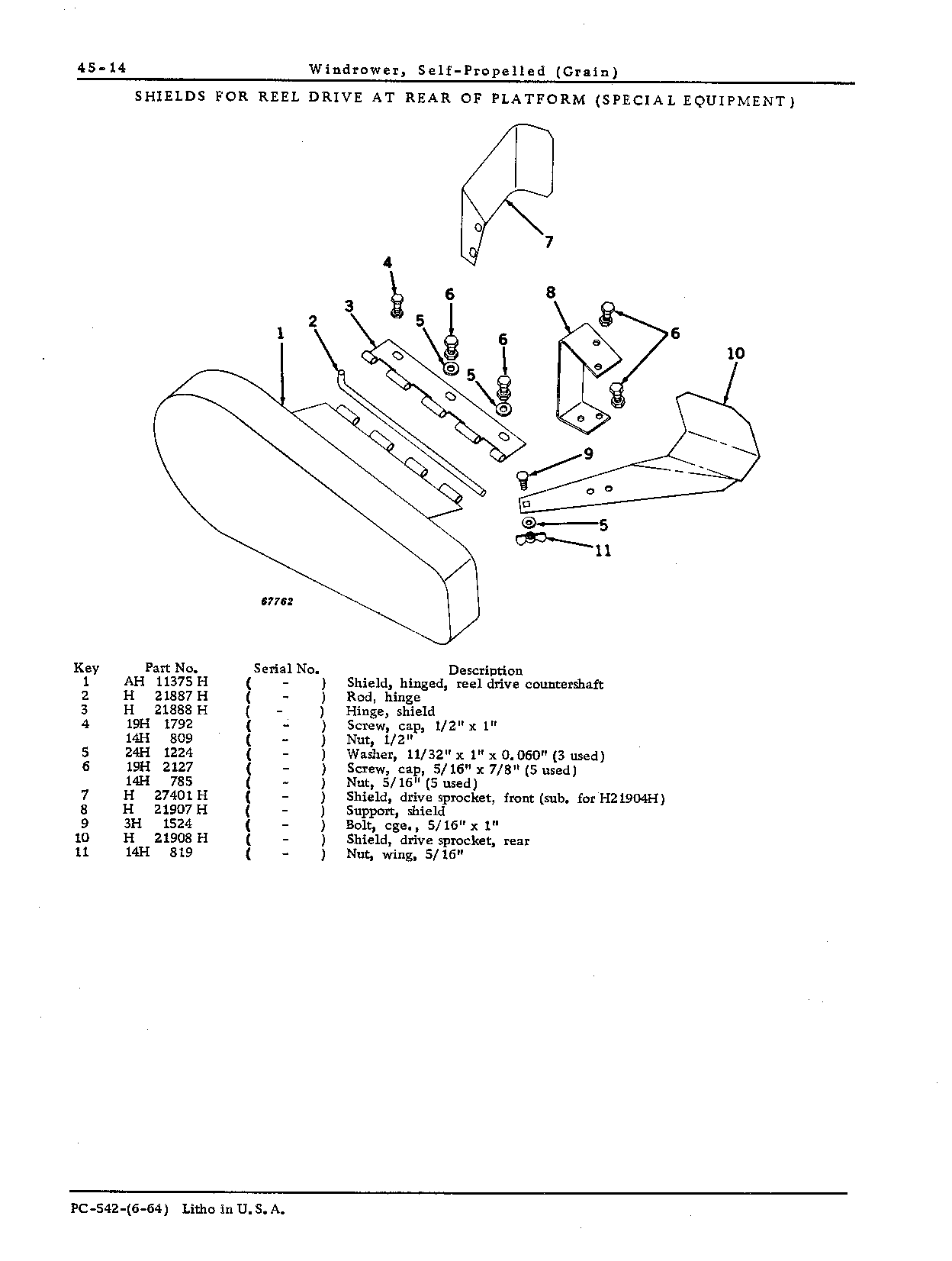 Shields: Reel Drive at Rear of Platform (Special)