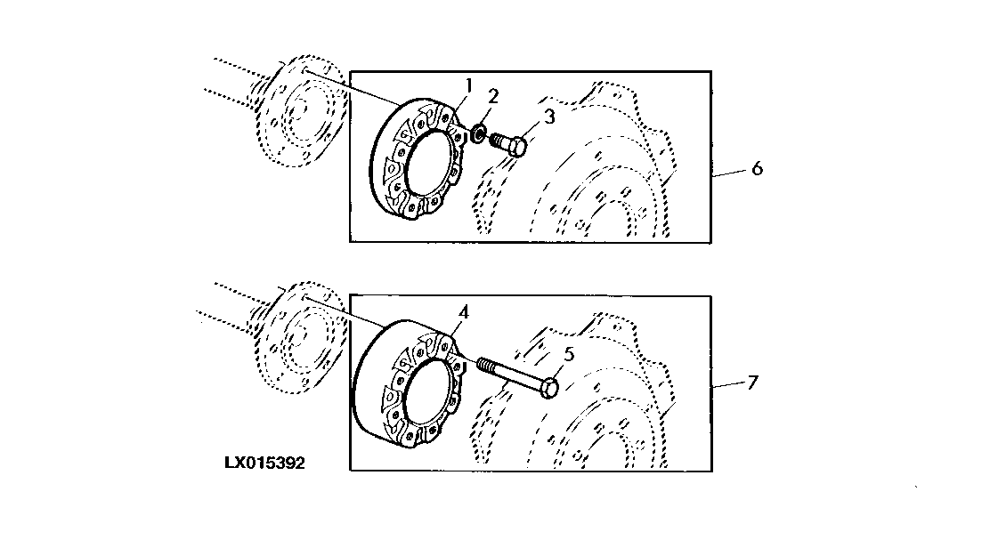 SPACER FOR INCREASED TREAD WIDTH (REAR AXLE)