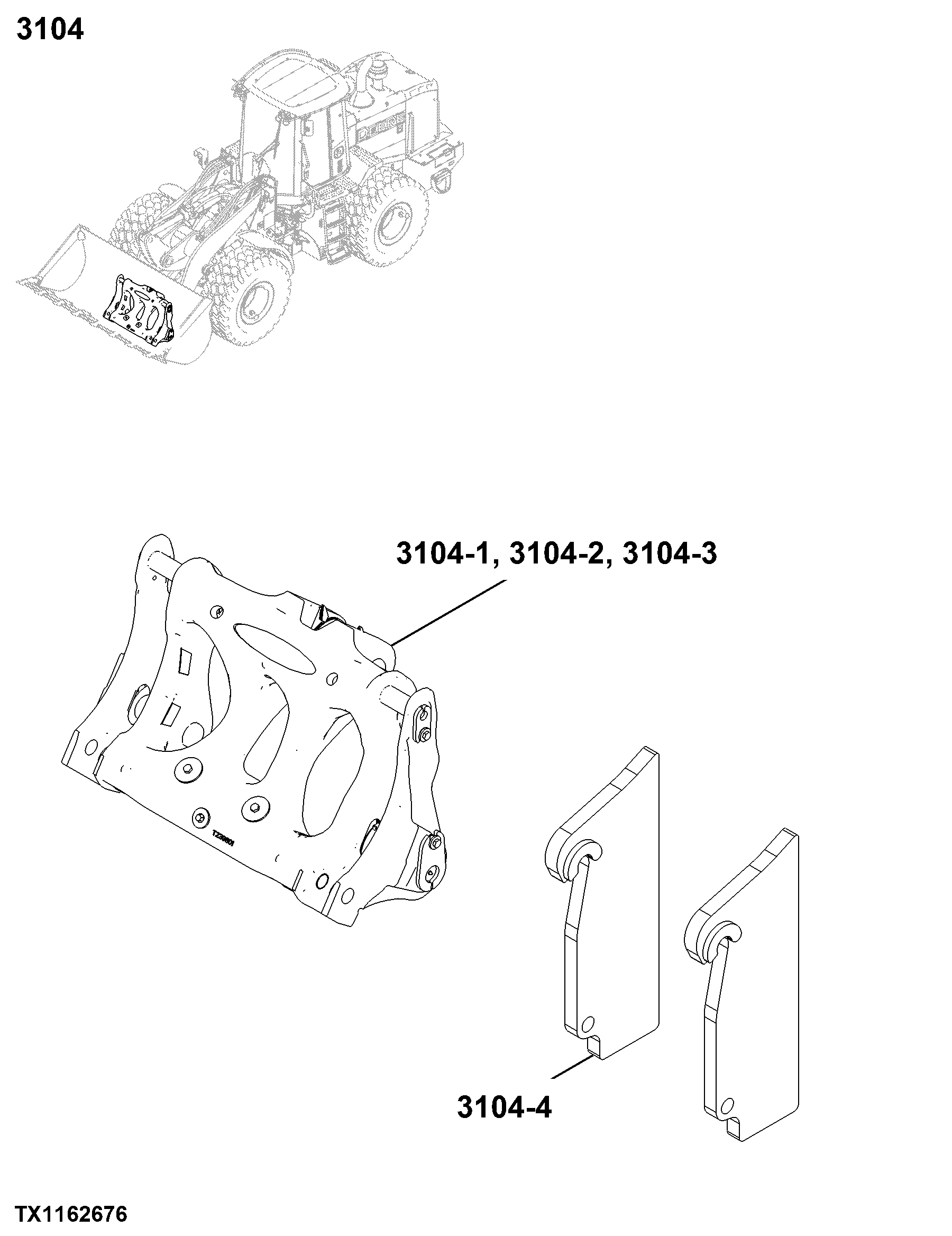 3104 Attachment Coupler