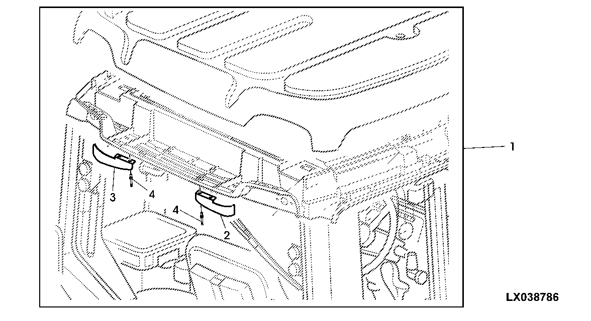 WATER DEFLECTOR FOR REAR WINDOW (FIELD KIT)