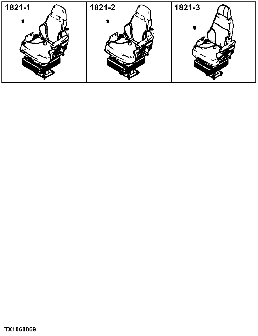 1821 Seat And Seat Belts