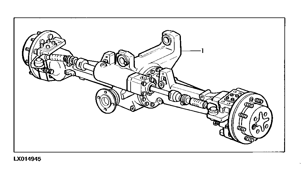FWD AXLE (APL2045)