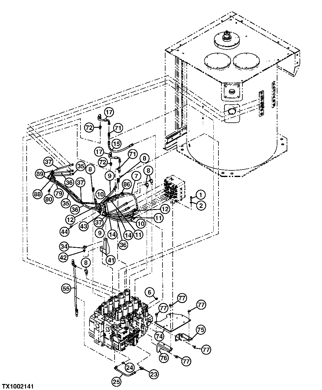 Pilot Lines (Control Valve Top To Pilot Signal Manifold)