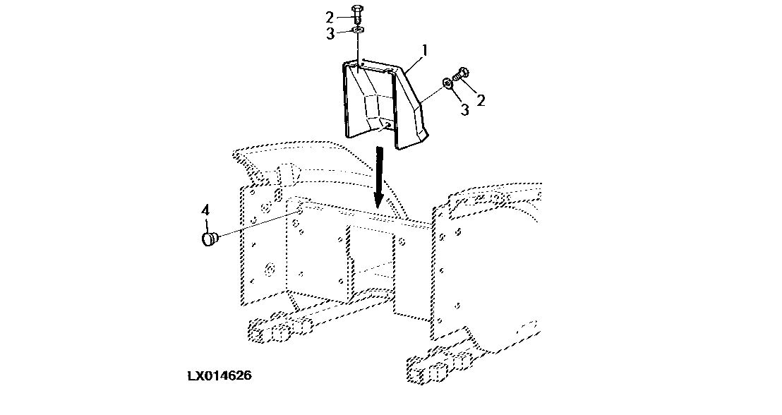 HYDRAULIC PUMP PROTECTION, 2-POST ROLL GARD (LOW PROFILE))