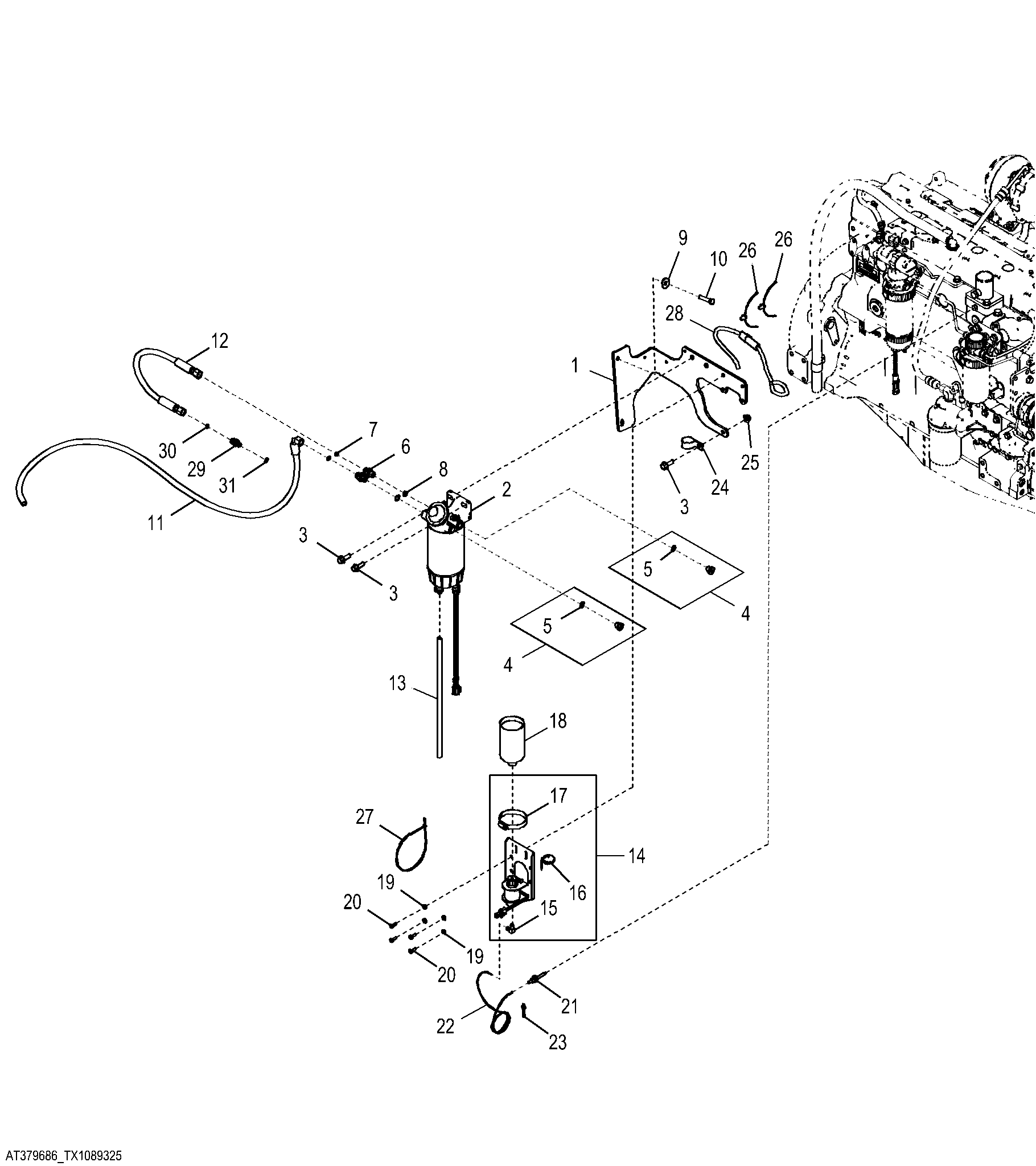 Additional Fuel And Water Separator w/ Heater (179948 - )